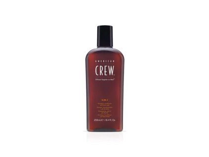 american crew 3 in 1 shampoo conditioner body wash 250ml custom thgq36w