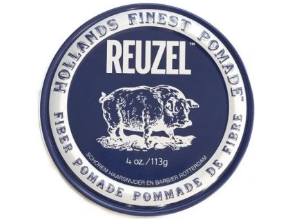 Pomáda na vlasy se střední fixací a matným vzhledem – pro jemné až normální vlasy - Fiber - Reuzel - 113g  Pomáda se střední fixací a matným efektem