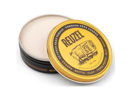 severed head strong hold clay pomade