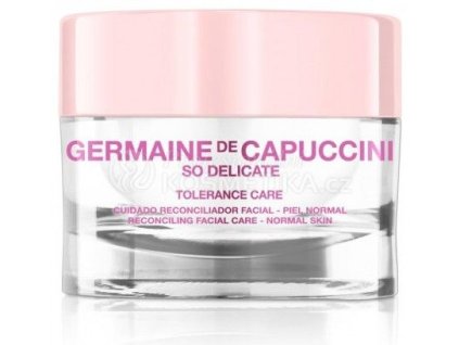 Pleťový krém na normální pleť - So Delicate - Tolerance Care- Germaine de Capuccini 50 ml  Hydratace a zklidnění normální pleti