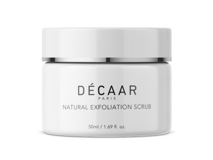 natural exfoliation scrub decaar