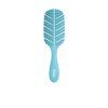 leaf hairbrush blue