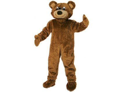 Maskot Medvěd zvířecí kostým