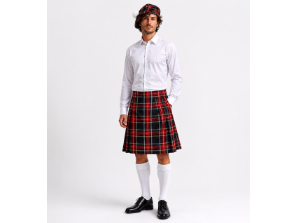 Kilt cerveny