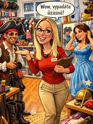 Těšíme se, co si zase zítra vyberete 🤩 #pujcovnakostymuostrava#ostrava#cosplay#eshoo#follow