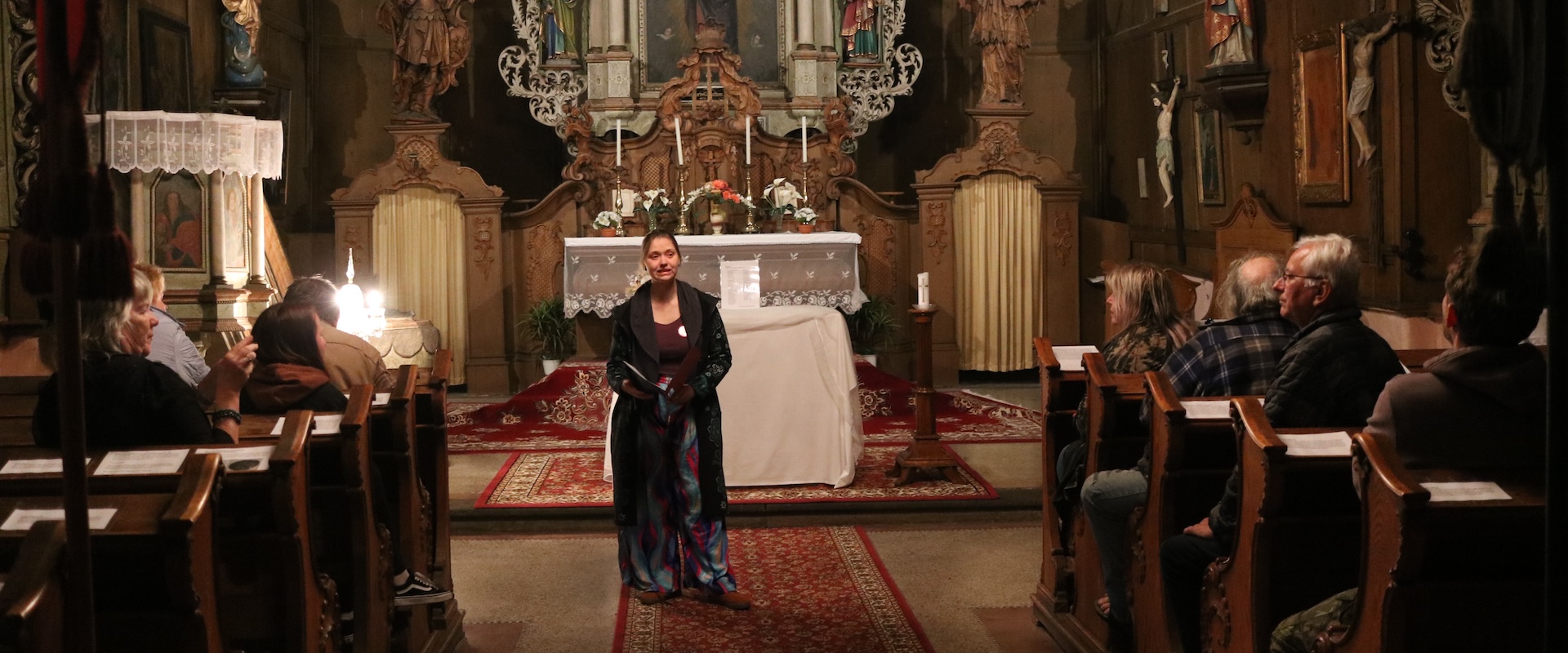 Prohlídka kostela sv. Petra a Pavla v Liberku