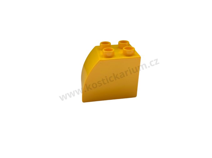 Lego® Duplo® Kostka 2x3 zkosená vysoká žlutá