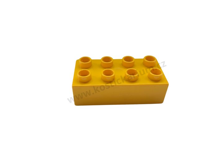 Lego® Duplo® Kostka 2x4 žlutá