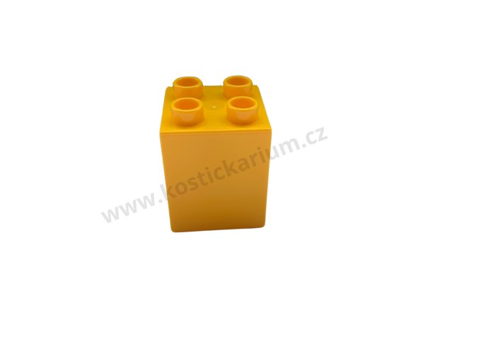 Lego® Duplo® Kostka 2x2x2 žlutá
