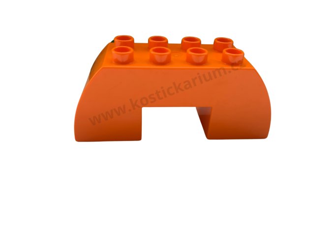 Lego® Duplo® Kostka 2x6x2 most oranžová