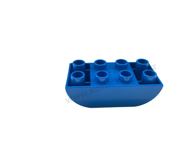 Lego® Duplo® Kostka 2x4 zaoblená zespod tmavě modrá