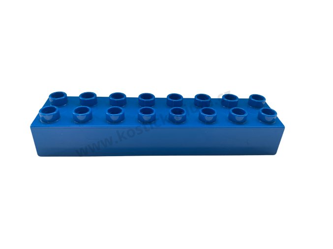 Lego® Duplo® Kostka 2x8 modrá