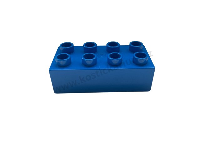 Lego® Duplo® Kostka 2x4 tmavě modrá