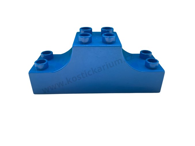 Lego® Duplo® Kostka 2x6x2 stříška tmavě modrá