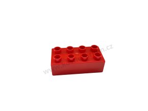 Lego® Duplo® Kostka 2x4 červená
