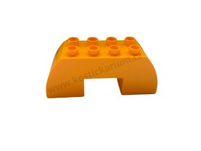 Lego® Duplo® Kostka 2x6x2 most světle oranžový/tmavě žlutá