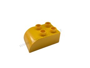 Lego® Duplo® Kostka 2x3 zaoblená žlutá