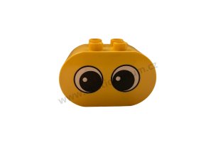 Lego® Duplo® Kostka 2x4x2 žlutá s očima
