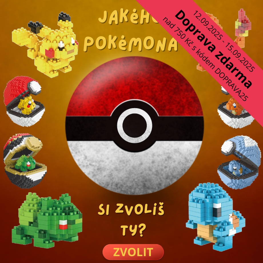 Pokemon volba - Doprava zdarma