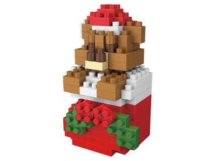 4000 2511 Medvěd v punčoše bez pozadí sam