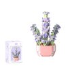 Levandule v květináči stavebnice
