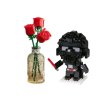 Valentýnský set - 3x Růže a Darth Vader
