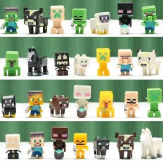 SADA 5 NÁHODNÝCH FIGUREK KOMPATIBILNÍCH S MAGNETICKÝMI KOSTKAMI 🌍 Rozšiřte svět magnetických kostek o nové hrdiny a...