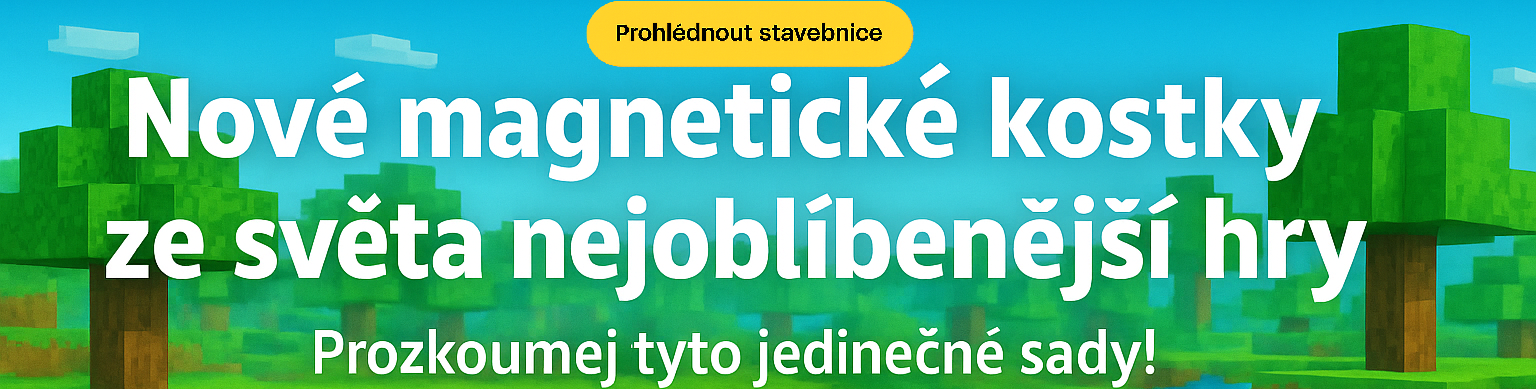 Stavebnice magnetické kostky