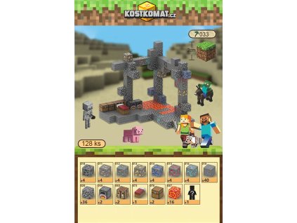 Magneticka Minecraft Stavebnice 033