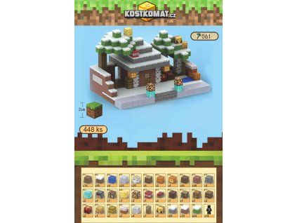 Magneticka Minecraft Stavebnice 061