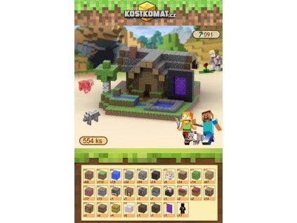 Magneticka Minecraft Stavebnice 091