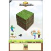 Magnetické MINECRAFT kostky - Trávník #002