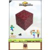 Magnetické MINECRAFT kostky - Netherrack #022