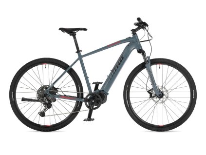 AUTHOR EMPIRE 2025 ŠEDÁ/ČERVENÁ M - 170-180cm