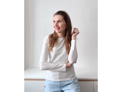 Dámské tričko Kopretina s dlouhým rukávem