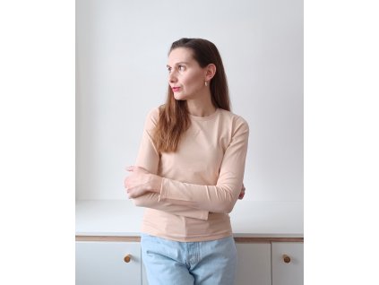 Dámské tričko Líska s dlouhým rukávem