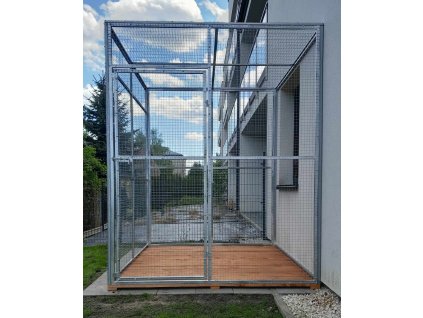 SKIPPY - pozinkovaná voliéra 2x2m