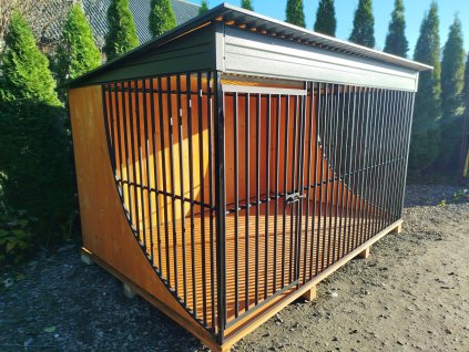 ČERNÝ KOTEC OBLOUK 3x2m s vrchným oplechovaním