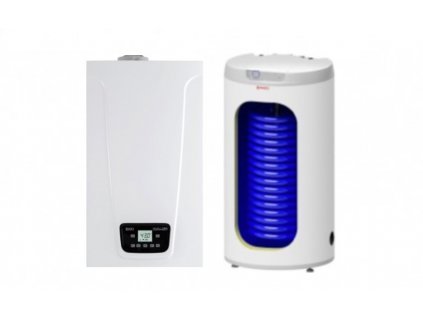 BAXI LUNA DUO TEC COMPACT E 1,28 kotel kondenzační 24kW, s bojlerem 160l, turbo kotelnaklic