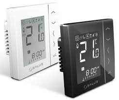 THERMO-CONTROL - podomítkový, digitální, programovatelný termostat 4v1, bílý  SALUS VS30W | PEM trade - vodoinstalační a topenářský materiál