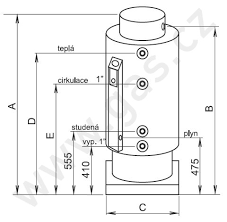 QUANTUM Q7 300 VENT-C - plynový zásobníkový ohřívač vody - GAS.cz