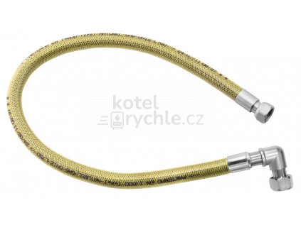 Plynová připojovací hadice s kolínkem 1/2" MM-0,5m WGK0500