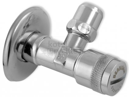 Rohový ventil s filtrem vřetenový 1/2"x3/8" SC78838
