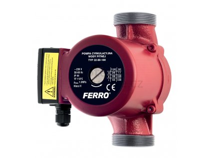 Oběhové čerpadlo FERRO pro pitnou vodu W0401