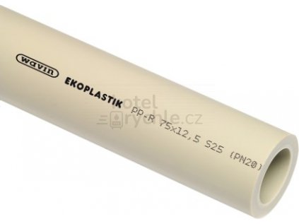 WAVIN EKOPLASTIK PPR-PN 20 trubka 32x5,4mm, 4000mm, v tyčích, svařovací, voda, PP-R