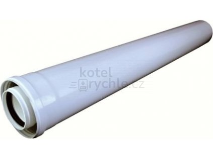 REGULUS A2010001 koaxiální prodloužení 80/125mm, 500mm, polypropylen/plech, bílá