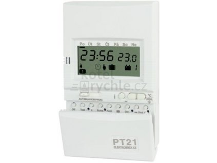 ELEKTROBOCK PT21 prostorový termostat, bílá