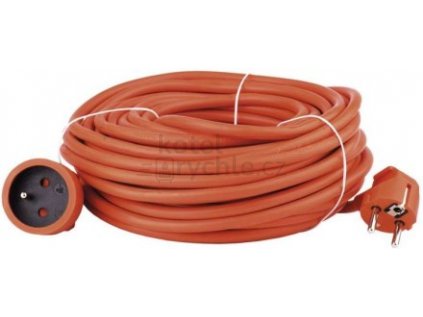 EMOS prodlužovací kabel 20m, 250V~/16A, plast, oranžová