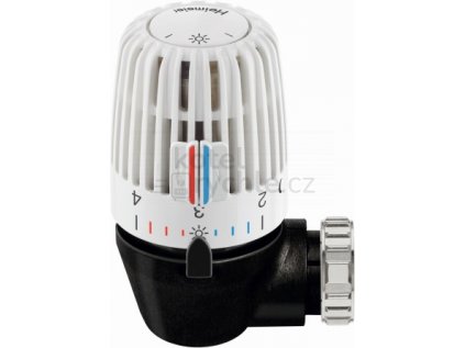 HEIMEIER WK termostatická hlavice s vestavěným čidlem, 6°C–28°C, bílá 7300-00.500