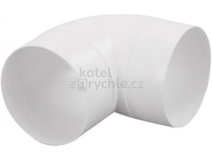HACO CKO koleno 90/125 kulaté, plast